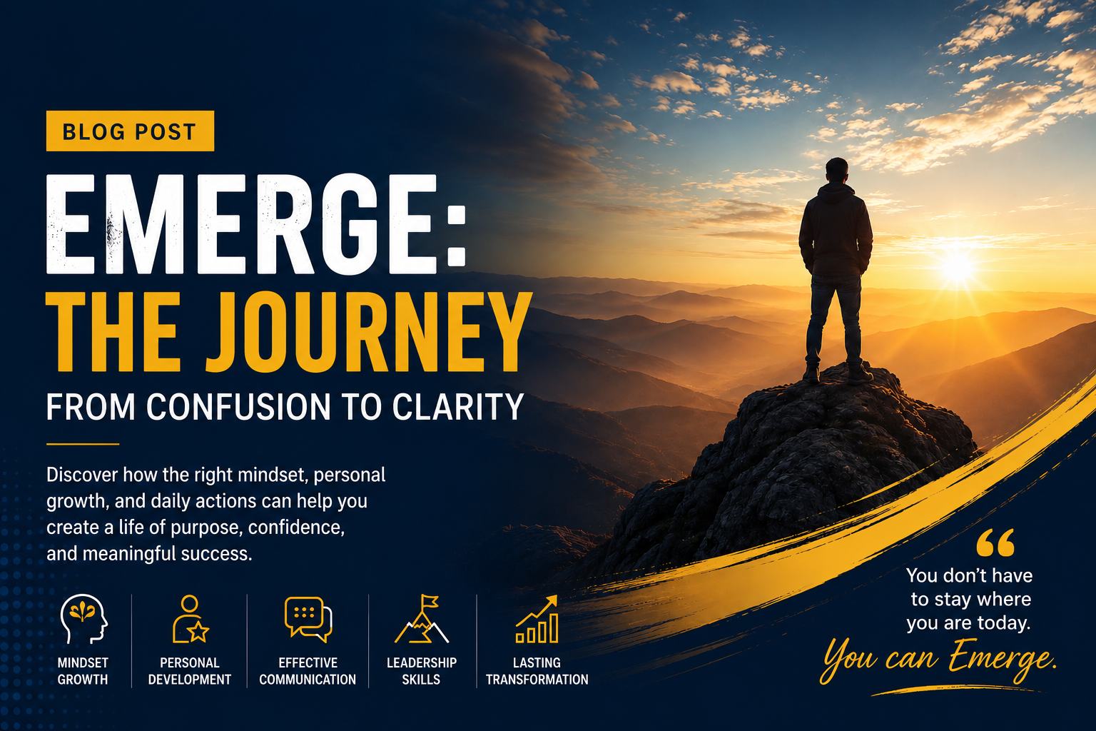 The Journey from Confusion to Clarity